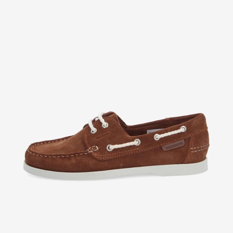 SHORE BOAT M - SUEDE - BROWN